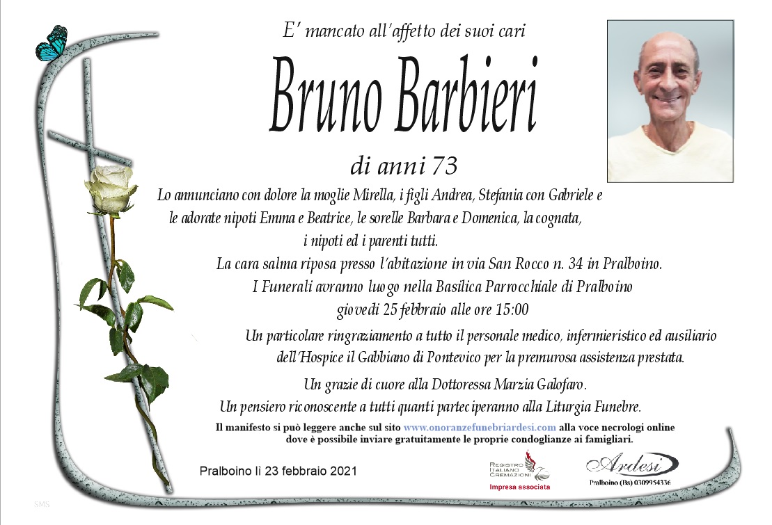 BRUNO BARBIERI _ PRALBOINO