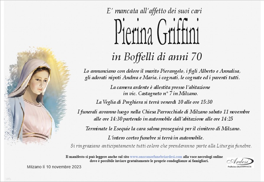 PIERINA GRIFFINI - MILZANO